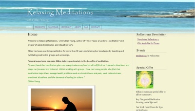 The Relaxing Meditation Website
