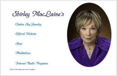 Shirley McLaine's Website